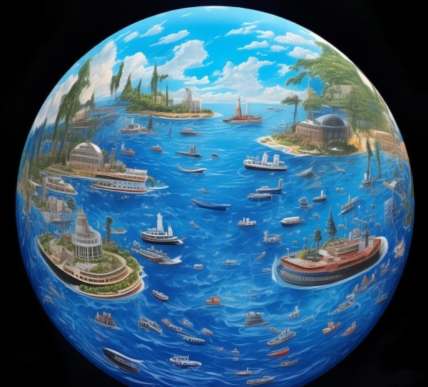 全球邮政，连接世界的一片蓝海