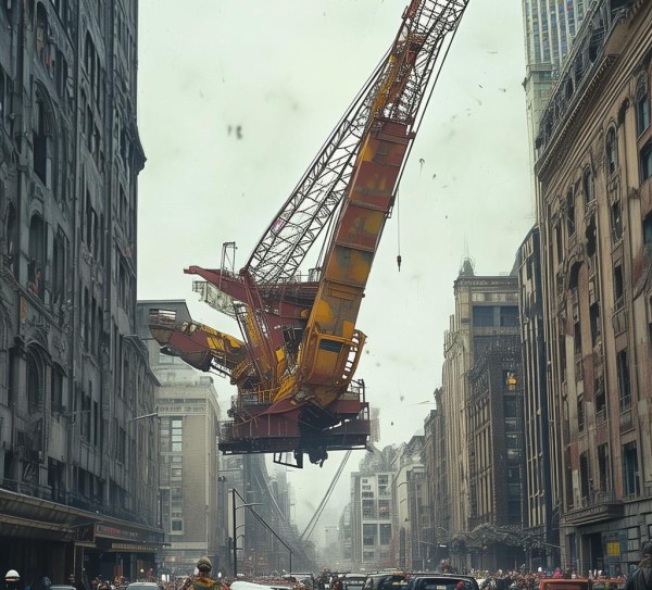 商贸城塔吊事故，惊心动魄的危险时刻